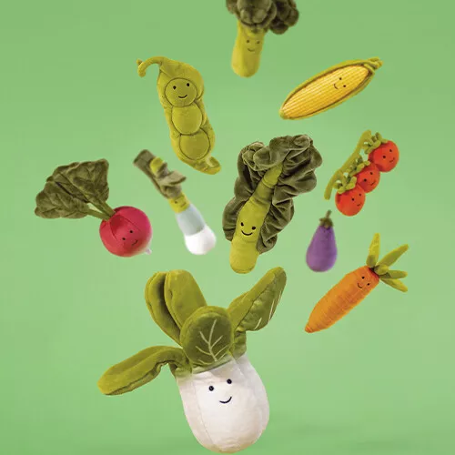 Jellycat Vivacious Knuffelpaksoi - 17 Cm 6 Jellycat Vivacious Knuffelpaksoi - 17 Cm - Afbeelding 4