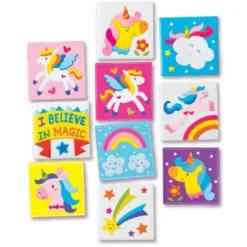 Speelgoedwinkel -Speelgoedwinkel 4m minitegel kunst eenhoorn 3