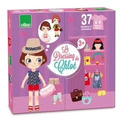 Vilac Magneetdoos - Chloe Aankleedpop -Speelgoedwinkel aankleedpop chloe 2800