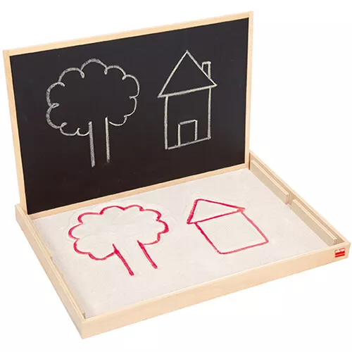 Akros 4-in-1 Tekenbord Met Zandbak - Xl 3 Akros 4-in-1 Tekenbord Met Zandbak - Xl