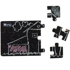 Speelgoedwinkel -Speelgoedwinkel andreu toys krijtbord puzzels 4x12st 1