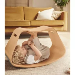 Wobbel Big Up Met Vilt - Babymuis Donkergrijs -Speelgoedwinkel aubfor wobbel up met vilt bosgroen ilovespeelgoed6 2 1 2