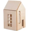 Babai Toys Magnetisch Poppenhuis - Naturel - M -Speelgoedwinkel babai toys magnetisch poppenhuis naturel m 1