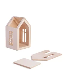 Babai Toys Magnetisch Poppenhuis - Naturel - M -Speelgoedwinkel babai toys magnetisch poppenhuis naturel m 3