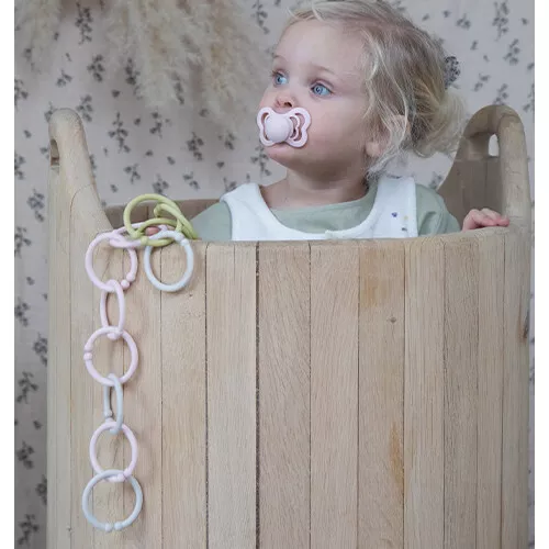 Bibs Speelringen Loops - Haze-meadow-blossom - 12st 5 Bibs Speelringen Loops - Haze-meadow-blossom - 12st - Afbeelding 3