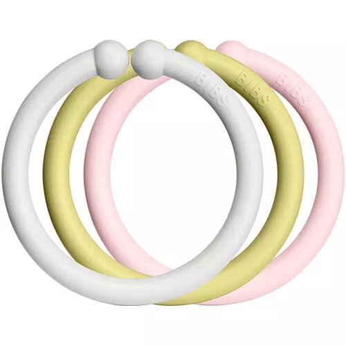 Bibs Speelringen Loops - Haze-meadow-blossom - 12st 4 Bibs Speelringen Loops - Haze-meadow-blossom - 12st - Afbeelding 2