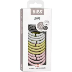 Bibs Speelringen Loops - Haze-meadow-blossom - 12st