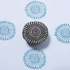 Blockwallah Blokstempel Chakra India
