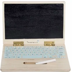 Bloomingville Mini Laptop - Elana 7 Bloomingville Mini Laptop - Elana -Speelgoedwinkel bloomingville houten laptop2
