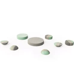 Bobles Stapstenen Mix Grey - 8st