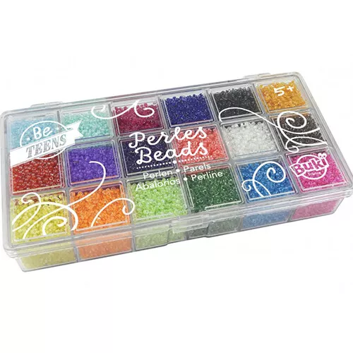 Buki Doos Met Kralen - Transparant 5 Buki Doos Met Kralen - Transparant - Afbeelding 3