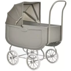 By Astrup Vintage Poppenwagen Grijs