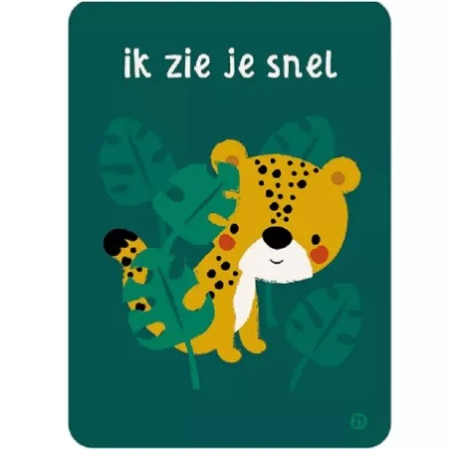 By Bora Ansichtkaart Jungle - Cheetah 3 By Bora Ansichtkaart Jungle - Cheetah