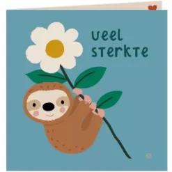 By Bora Ansichtkaart Met Envelop - Luiaard