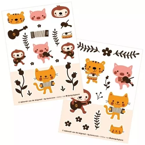 By Bora Stickers Muziek 3 By Bora Stickers Muziek