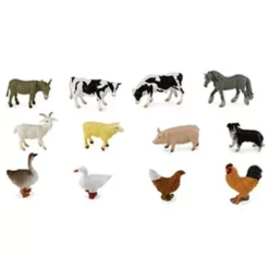Collecta Mini Boerderijdieren 3-6 Cm (12st)
