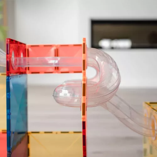 Connetix Magnetische Tegels Knikkerbaan - 66st 8 Connetix Magnetische Tegels Knikkerbaan - 66st - Afbeelding 6