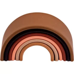 Dëna Bijt- En Stapelspeeltje Diversiteit - Regenboog