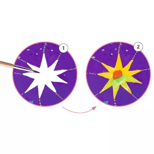 Djeco Schilderen Op Kleur In A Dream – Marc Chagall 4 Djeco Schilderen Op Kleur In A Dream – Marc Chagall - Afbeelding 2