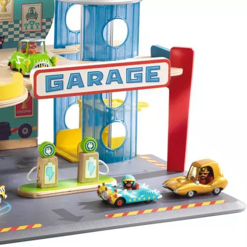 Djeco Crazy Motors Garage 5 Djeco Crazy Motors Garage - Afbeelding 3