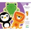Djeco Houten Magneten Jungle (24st) -Speelgoedwinkel djeco houten magneten jungle 24st dj03118