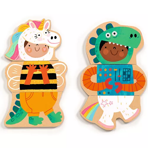 Djeco Magneten Verkleden - 24st 4 Djeco Magneten Verkleden - 24st - Afbeelding 2