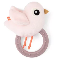 Done By Deer Bijtring & Rammelaar Birdee - Powder 6 Done By Deer Bijtring & Rammelaar Birdee - Powder -Speelgoedwinkel done by deer bijtring rammelaar birdee powder 1