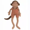 Egmont Toys Knuffelaap Paulo Met Rammelaar - 32 Cm