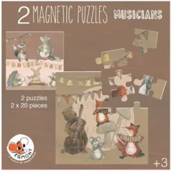 Egmont Toys Magnetische Puzzel Muzikanten - 2x20st 7 Egmont Toys Magnetische Puzzel Muzikanten - 2x20st -Speelgoedwinkel egmont toys magnetische puzzel muzikanten 2x20st 2