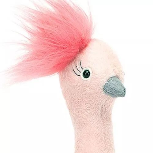 Jellycat Knuffelstruisvogel Fou Fou - 20 Cm 4 Jellycat Knuffelstruisvogel Fou Fou - 20 Cm - Afbeelding 2