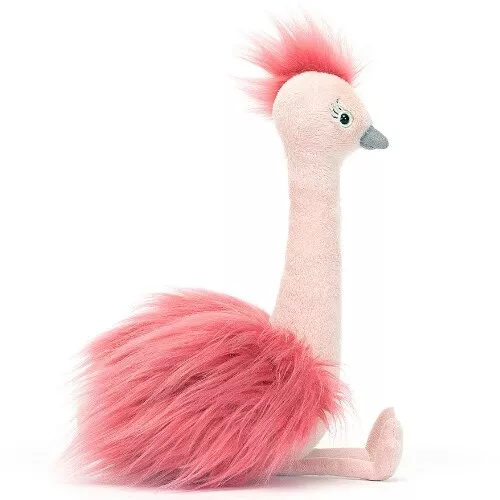 Jellycat Knuffelstruisvogel Fou Fou - 20 Cm 5 Jellycat Knuffelstruisvogel Fou Fou - 20 Cm - Afbeelding 3
