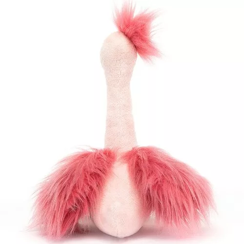 Jellycat Knuffelstruisvogel Fou Fou - 20 Cm 6 Jellycat Knuffelstruisvogel Fou Fou - 20 Cm - Afbeelding 4