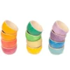 Grapat Houten Bakjes (12st) -Speelgoedwinkel grapat houten bakjes 12st