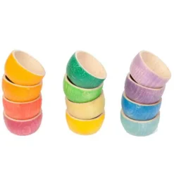 Grapat Houten Bakjes (12st)