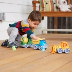 Green Toys Kiepwagen Blauw -Speelgoedwinkel green toys kiepwagen blauw gerecycled 4