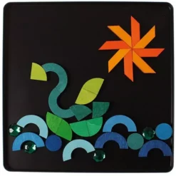 Grimm's Magneetpuzzel Basisvormen -Speelgoedwinkel grimm s magneetpuzzel basisvormen 91177c