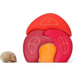 Grimm's Kabouterhuisje Rood -Speelgoedwinkel grimm s kabouterhuisje1