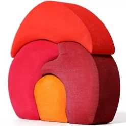 Grimm's Kabouterhuisje Rood -Speelgoedwinkel grimm s kabouterhuisje5