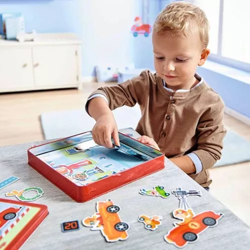 Haba Magneetspel - Snelle Sportwagens 4 Haba Magneetspel - Snelle Sportwagens - Afbeelding 2