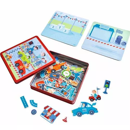 Haba Magneetspel - Snelle Sportwagens 6 Haba Magneetspel - Snelle Sportwagens - Afbeelding 4