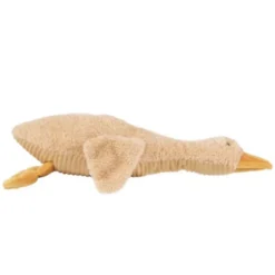 Flow Amsterdam Knuffeleend Met Hartslag - Bruin -Speelgoedwinkel hartslagknuffel eend liva4