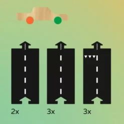 Waytoplay Highway Giftset - 24-delig + Auto -Speelgoedwinkel highway gift set7