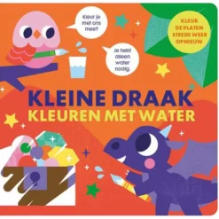 Image Books Kleuren Met Water Kleine Draak
