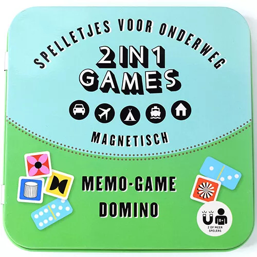 Image Books Magnetische Spelletjes 2-in-1 - Memorie En Domino