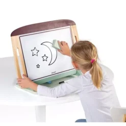 Janod Draagbaar Krijt- En Tekenbord -Speelgoedwinkel janod draagbaar schoolbordje ilovespeelgoed6