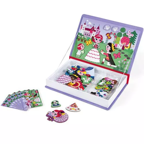 Janod Magneetboek Prinsessen - 55st 5 Janod Magneetboek Prinsessen - 55st - Afbeelding 3