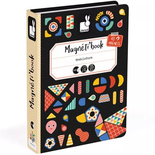 Janod Magneetboek Tangram - 43st 4 Janod Magneetboek Tangram - 43st - Afbeelding 2