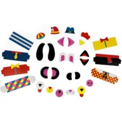 Janod Magneetspel Vrolijke Gezichten -Speelgoedwinkel janod magneetspel vrolijke gezichten 2