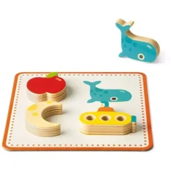 Janod Memorie Vormen Voelen -Speelgoedwinkel janod 3d memory6