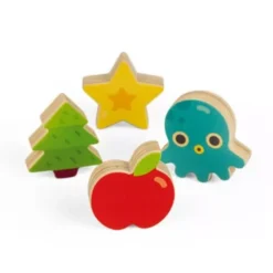 Janod Memorie Vormen Voelen -Speelgoedwinkel janod 3d memory9